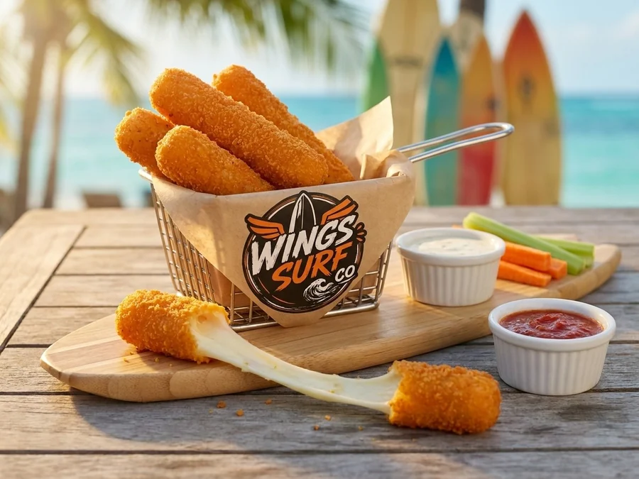 Dedos de queso Wings Surf Co.